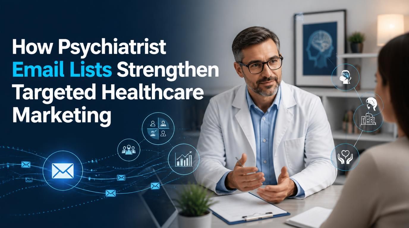 How Geriatrician Email Lists Support Targeted Healthcare Marketing