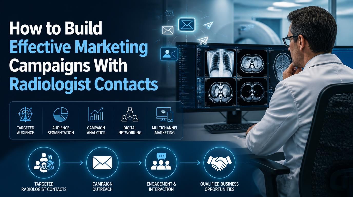 How to Build Effective Marketing Campaigns With Radiologist Contacts