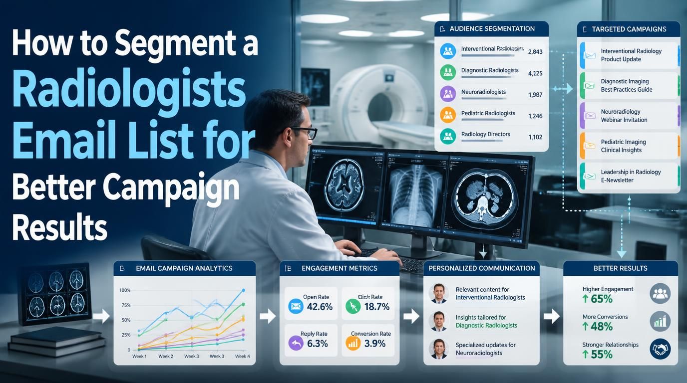 How to Segment a Radiologists Email List for Better Campaign Results