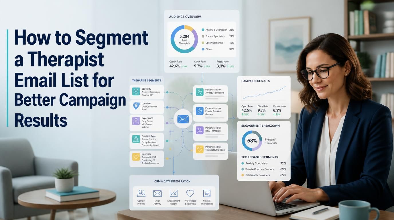 How to Segment a Therapist Email List for Better Campaign Results