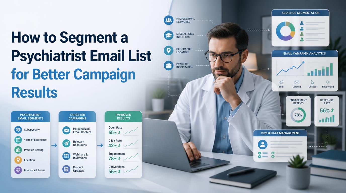 How to Segment a Psychiatrist Email List for Better Campaign Results