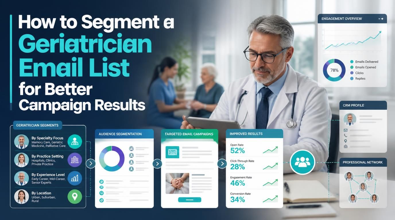 How to Segment a Geriatrician Email List for Better Campaign Results