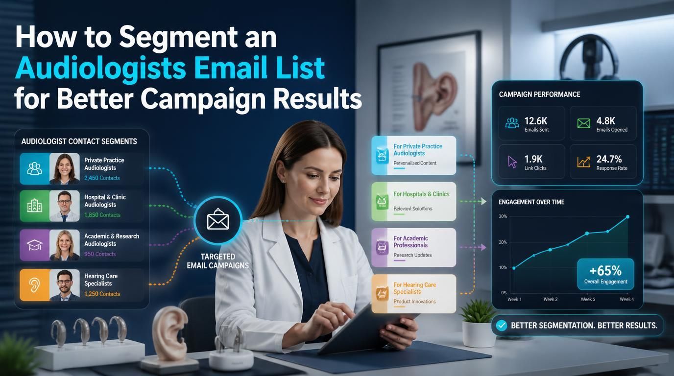 How to Segment an Audiologists Email List for Better Campaign Results