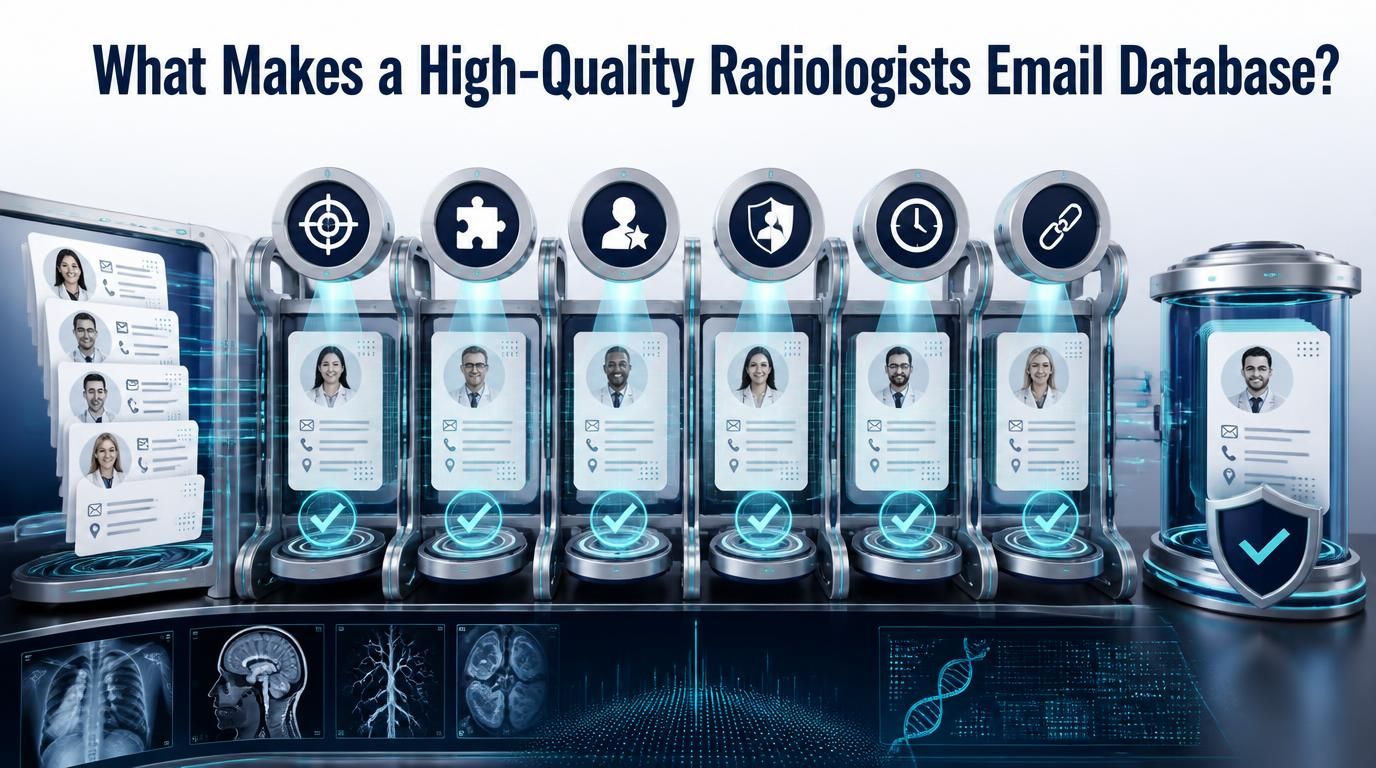 What Makes a High-Quality Radiologists Email Database?
