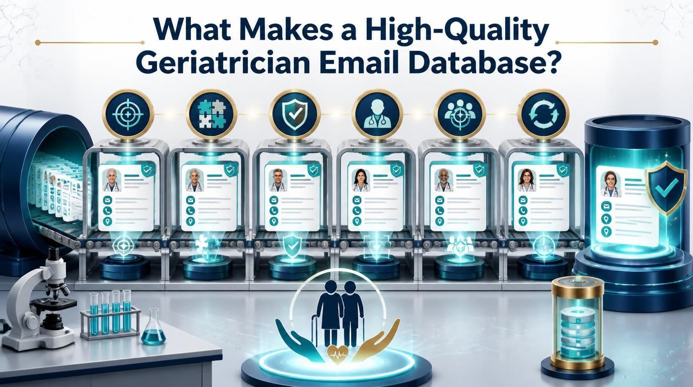 What Makes a High-Quality Geriatrician Email Database?
