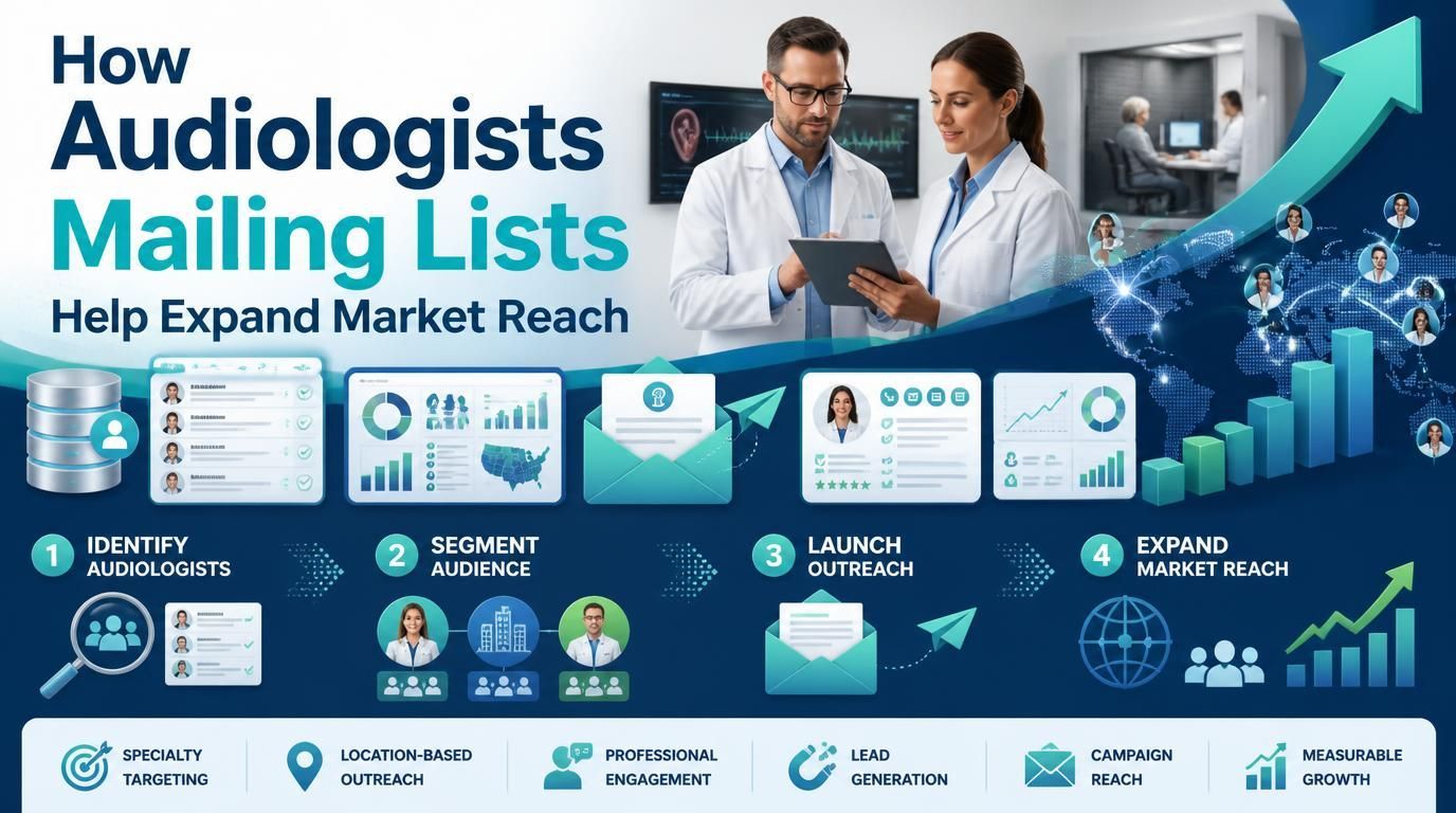 How Audiologist Mailing Lists Can Broaden Market Reach